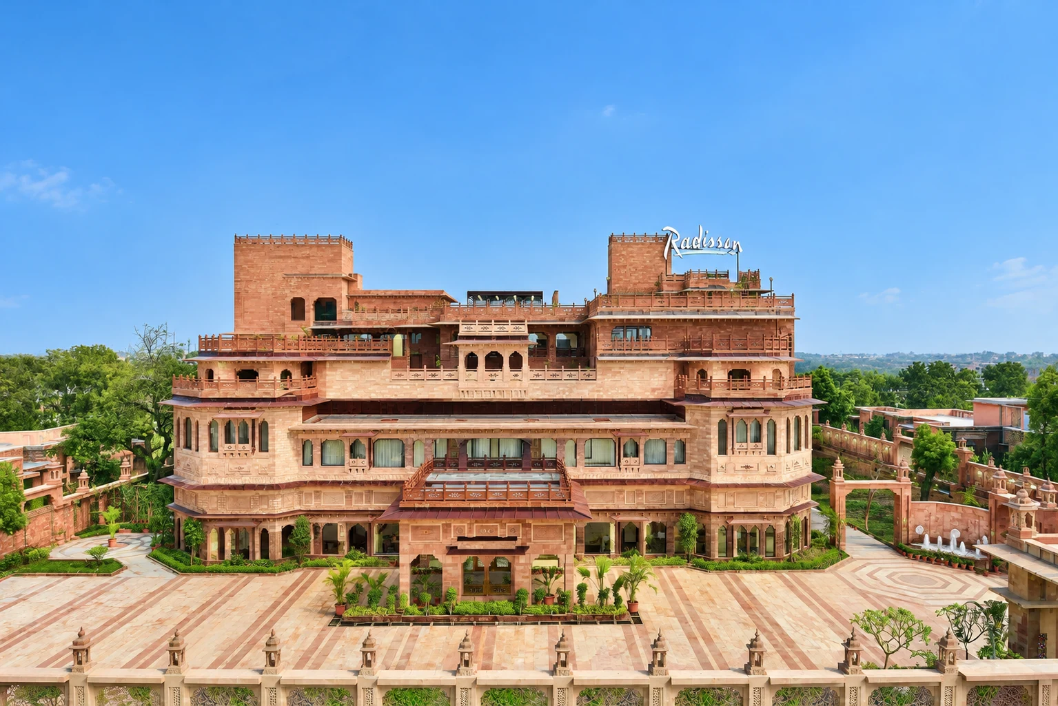 Radisson Hotel Jodhpur — approved architecture view