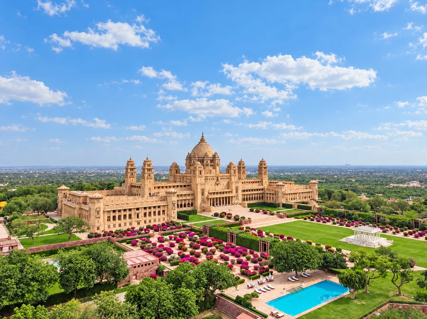 Umaid Bhawan Palace — approved daytime palace view