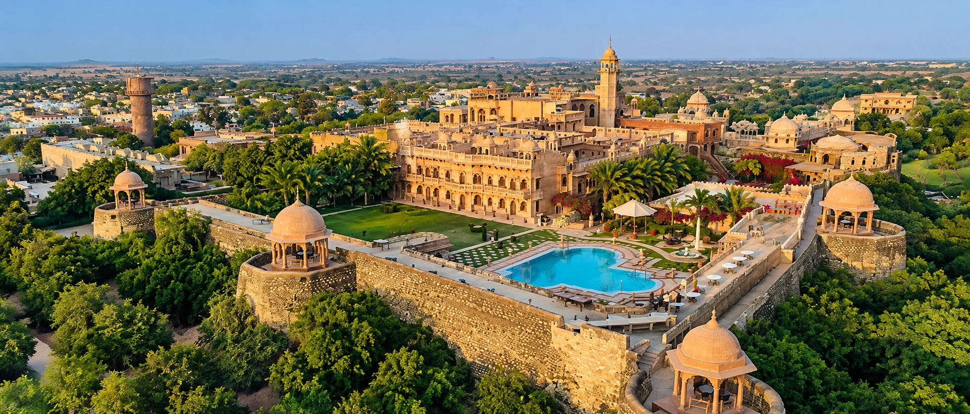 Welcomhotel Fort & Dunes, Khimsar — approved architecture view